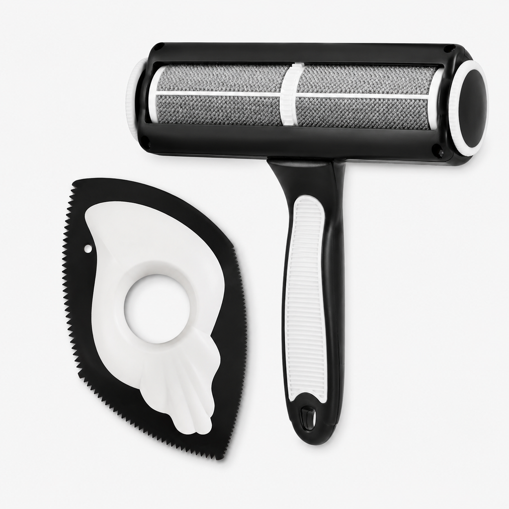 2-Piece Reusable Pet Hair Remover Set